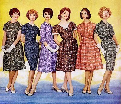 Early 1960s - Womens Fashion in the 1960s